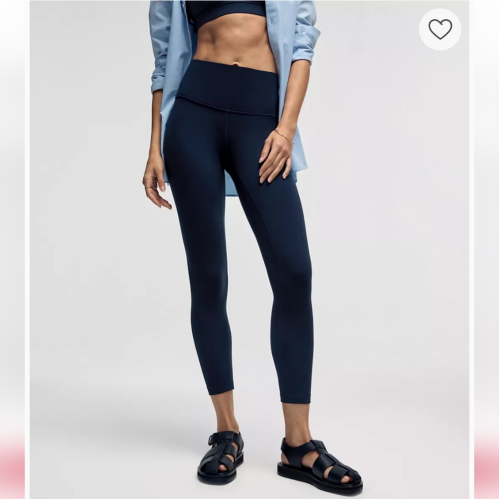 NWOT! Lululemon(10), Women's Align High-Rise Pant Leggings Tights, 25"-True Navy